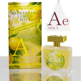 Lemon Mist Hanging Car Perfume 10ml + Tropical Fruit Fusion Car Perfume Spray 50ml