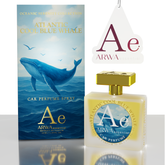 Atlantic Cool Blue Whale Hanging Car Perfume | 10ml