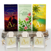 Golden Hour Royal Rose + Wild Geranium Bloom + Tropical Ylang Paradise Hanging Car Perfume | 10ml Each