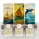 Indian Ocean Dolphin + Arabian Sea Mirage + Pirate’s Caribbean Sea Hanging Car Perfume | 10ml Each