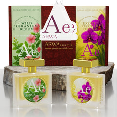 Wild Geranium Bloom + Exotic Orchid Dream Car Perfume Spray | 50ml + 50ml