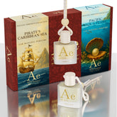 Pacific Aqua Pearl + Pirate’s Caribbean Sea Hanging Car Perfume | 10ml x 2