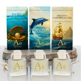 Indian Ocean Dolphin + Pacific Aqua Pearl + Pirate’s Caribbean Sea Hanging Car Perfume | 10ml Each