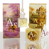 Gir Rosewood Safari Hanging Car Perfume 10ml + Ranthambore Royal Oud Safari Car Perfume Spray 50ml