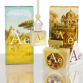 Masai Mara Amber Safari Hanging Car Perfume 10ml + Ranthambore Royal Oud Safari Car Perfume Spray 50ml
