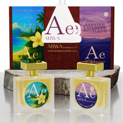 Island Gardenia Bloom + Evening Lavender Highland Car Perfume Spray | 50ml + 50ml