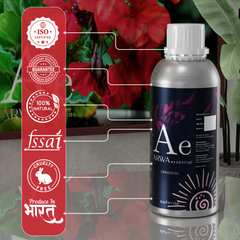 ARWA Essential certifications - ISO certified, premium quality guarantee, 100% natural, FSSAI, cruelty free, produced in India