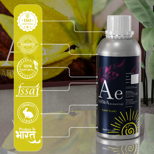 Ylang-Ylang Diffuser Oil - Pack of 1 Lit