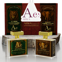 Roaring Barber Classic + Tusker Coffee Charge Car Perfume Spray | 50ml Each