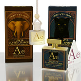 Tusker Coffee Charge Hanging Car Perfume 10ml + Zeenath Panther Spirit Car Perfume Spray 50ml