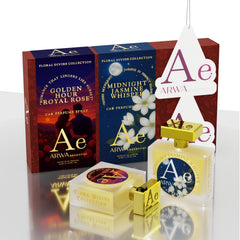 Golden Hour Royal Rose + Midnight Jasmine Whisper Car Perfume Spray | 50ml + 50ml