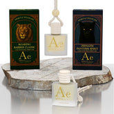 ARWA essential Roaring Barber Classic and Zeenath Panther Spirit hanging car perfume combo 2 x 10ml
