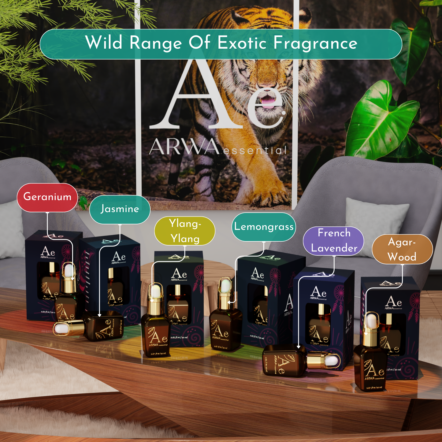 Jasmine Essential Oil - Pack of 20ml