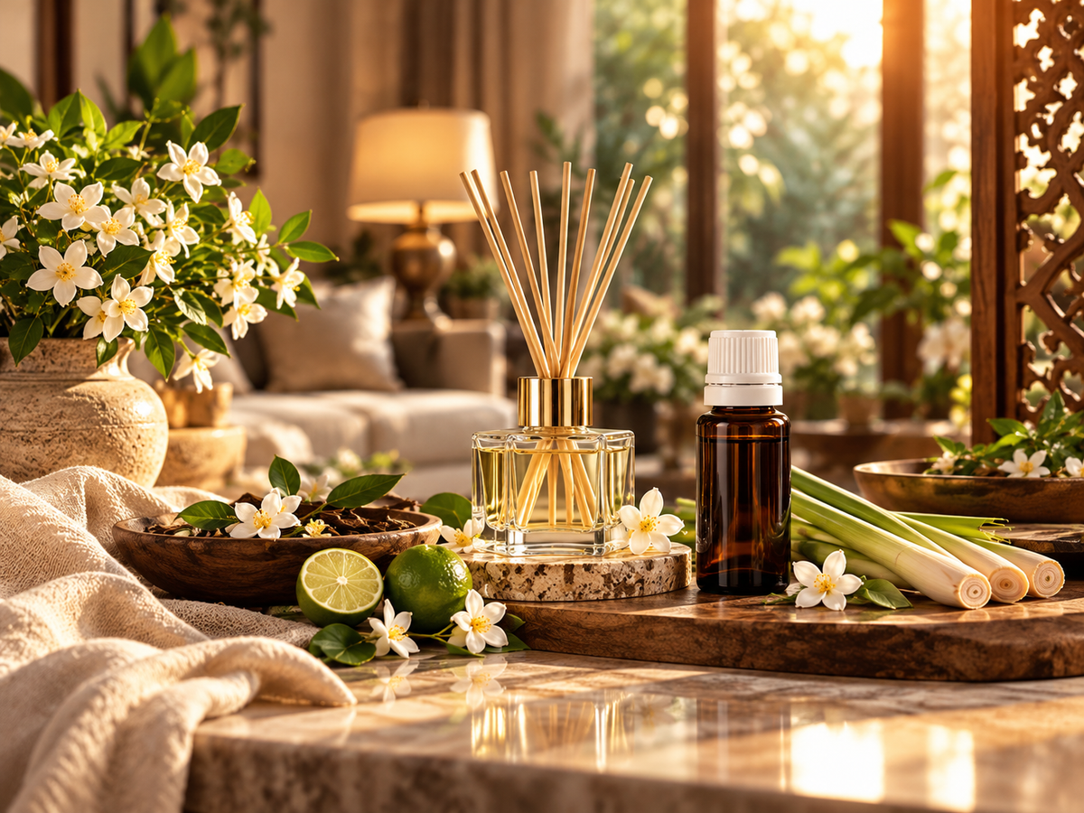 ARWA jasmine aroma spa still life