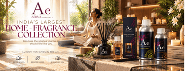India's largest home fragrance collection by ARWA essential – reed diffusers and diffuser oils banner