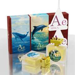 Indian Ocean Dolphin + Atlantic Cool Blue Whale Car Perfume Spray | 50ml Each