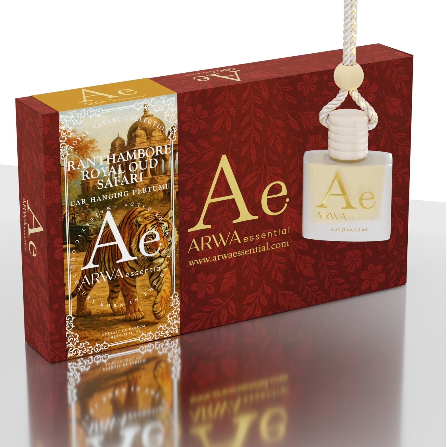 Ranthambore Royal Oud Safari Hanging Car Perfume | 10ml