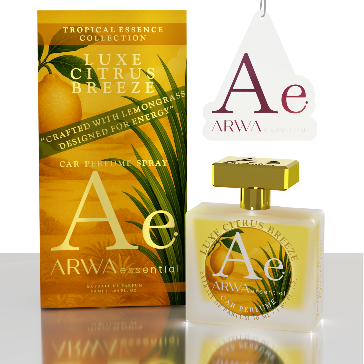 Refreshing Lemon Mist + Luxe Citrus Breeze + Tropical Fruit Fusion