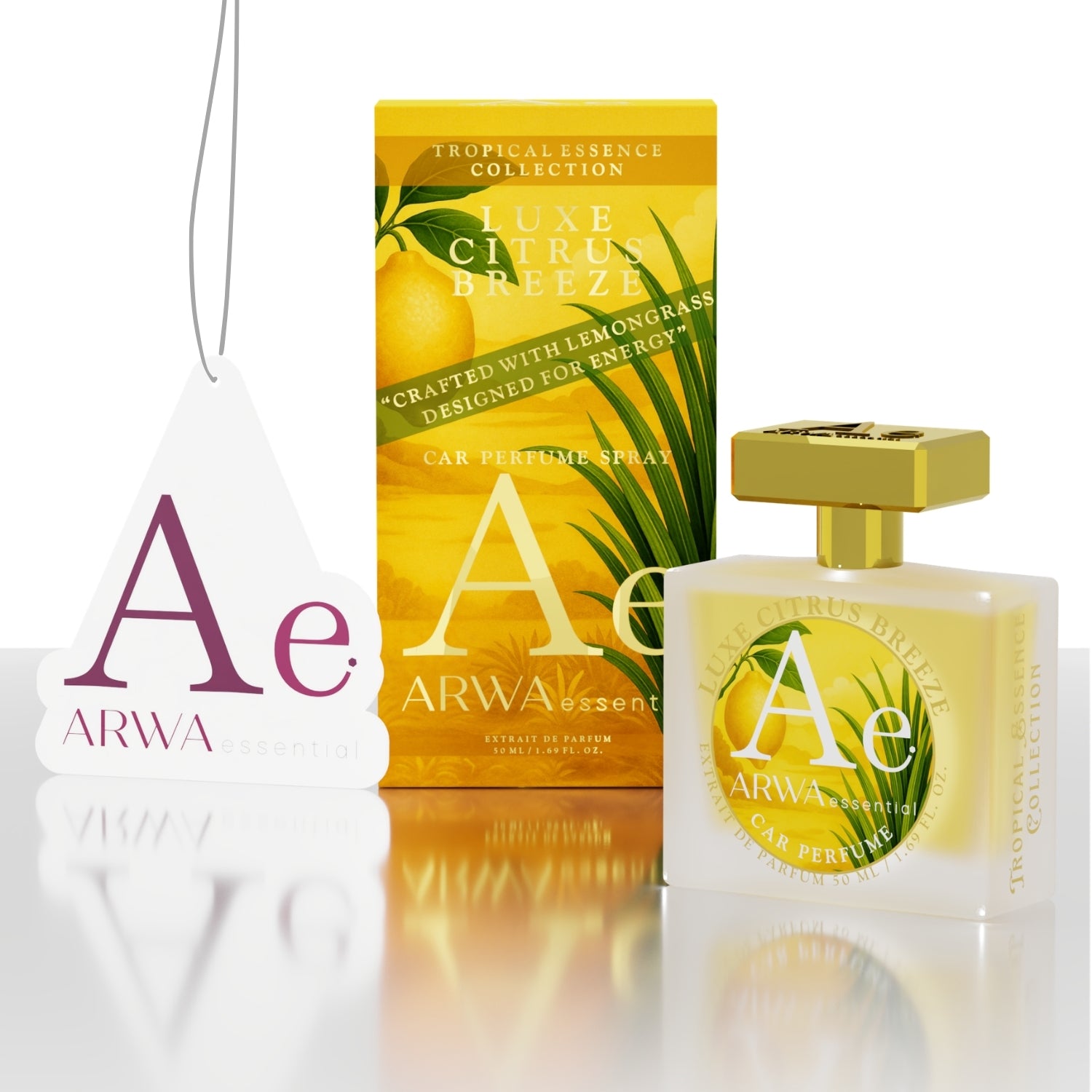 Luxe Citrus Breeze Car Perfume Spray | 50ml
