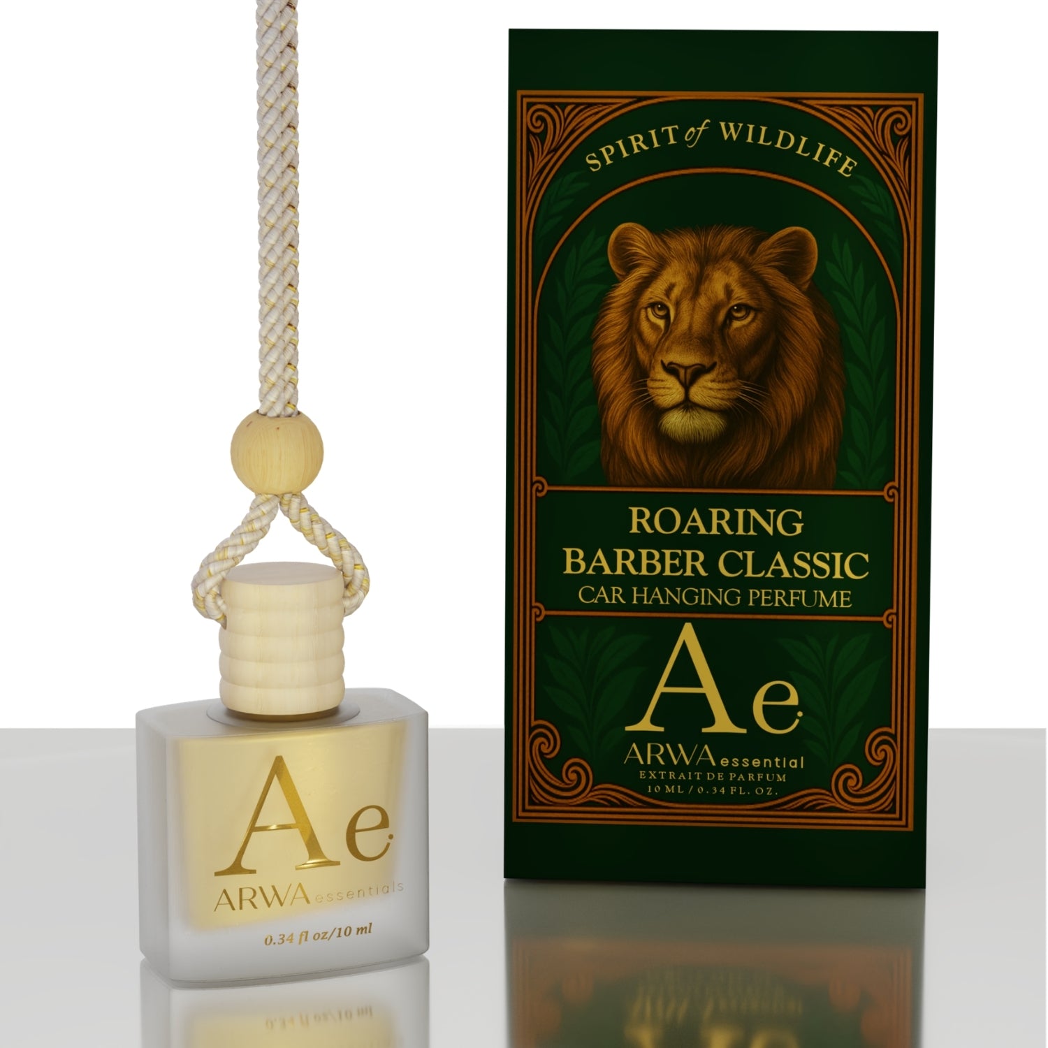 Roaring Barber Classic Hanging Car Perfume | 10ml