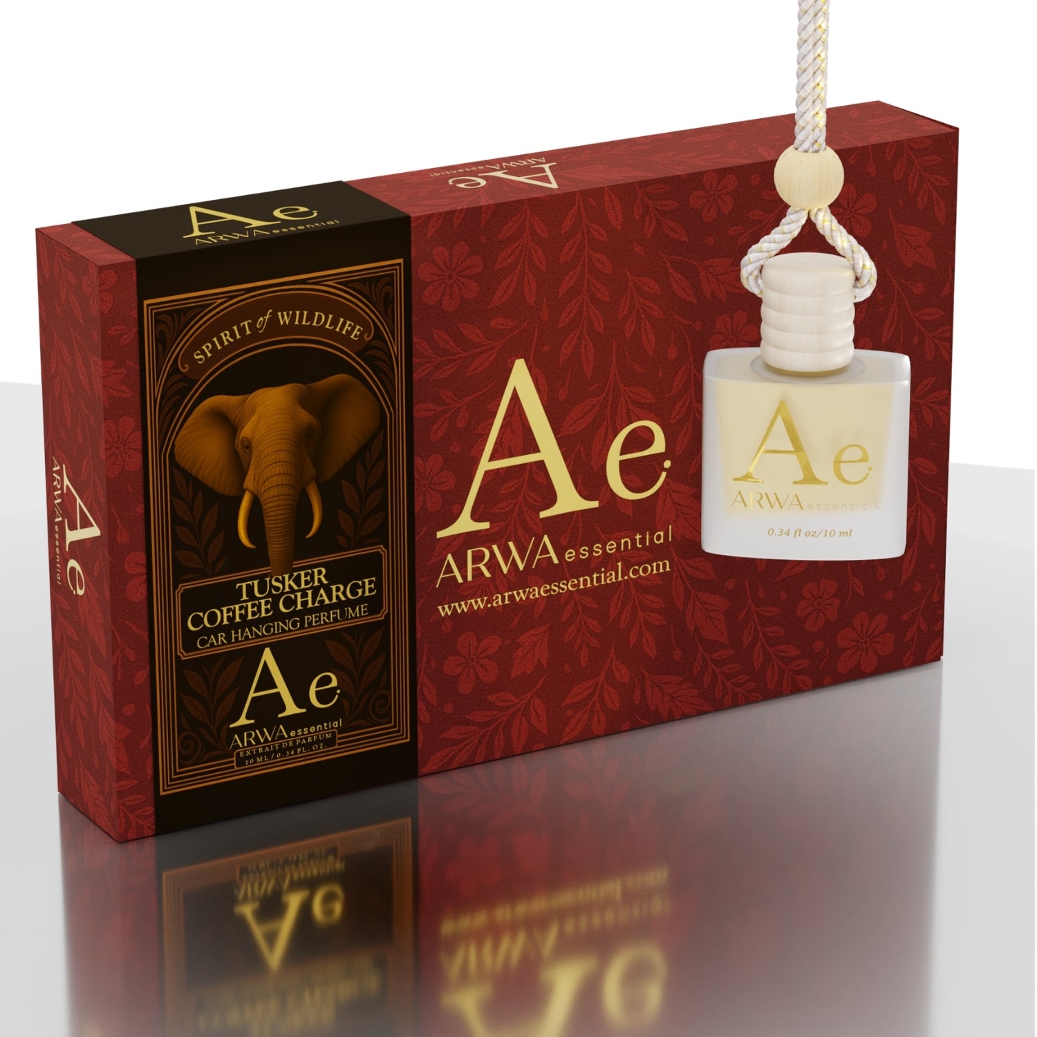 Tusker Coffee Charge Hanging Car Perfume | 10ml