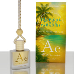 Tropical Ylang Paradise Hanging Car Perfume | 10ml