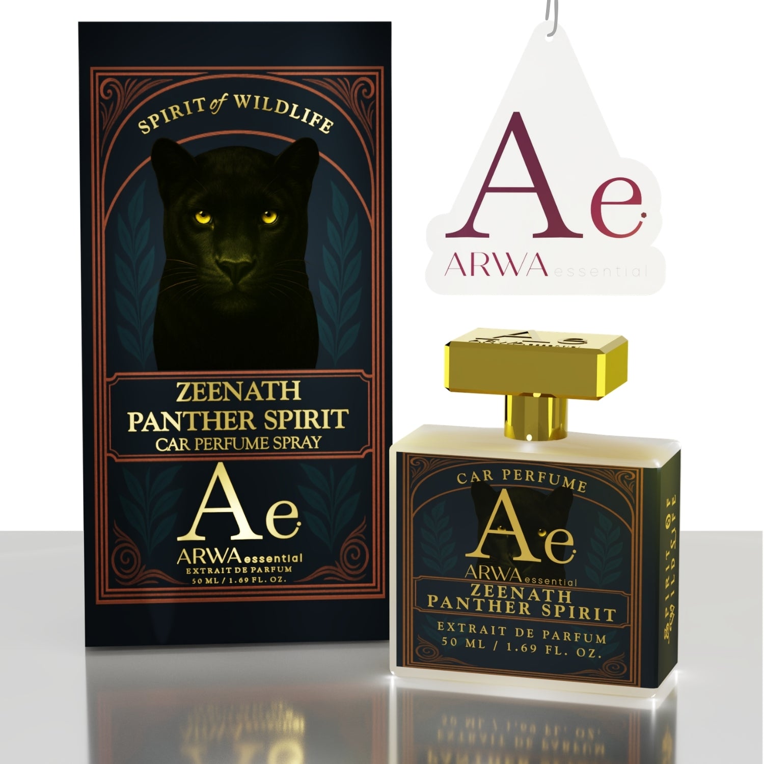 Zeenath Panther Spirit Car Perfume Spray | 50ml