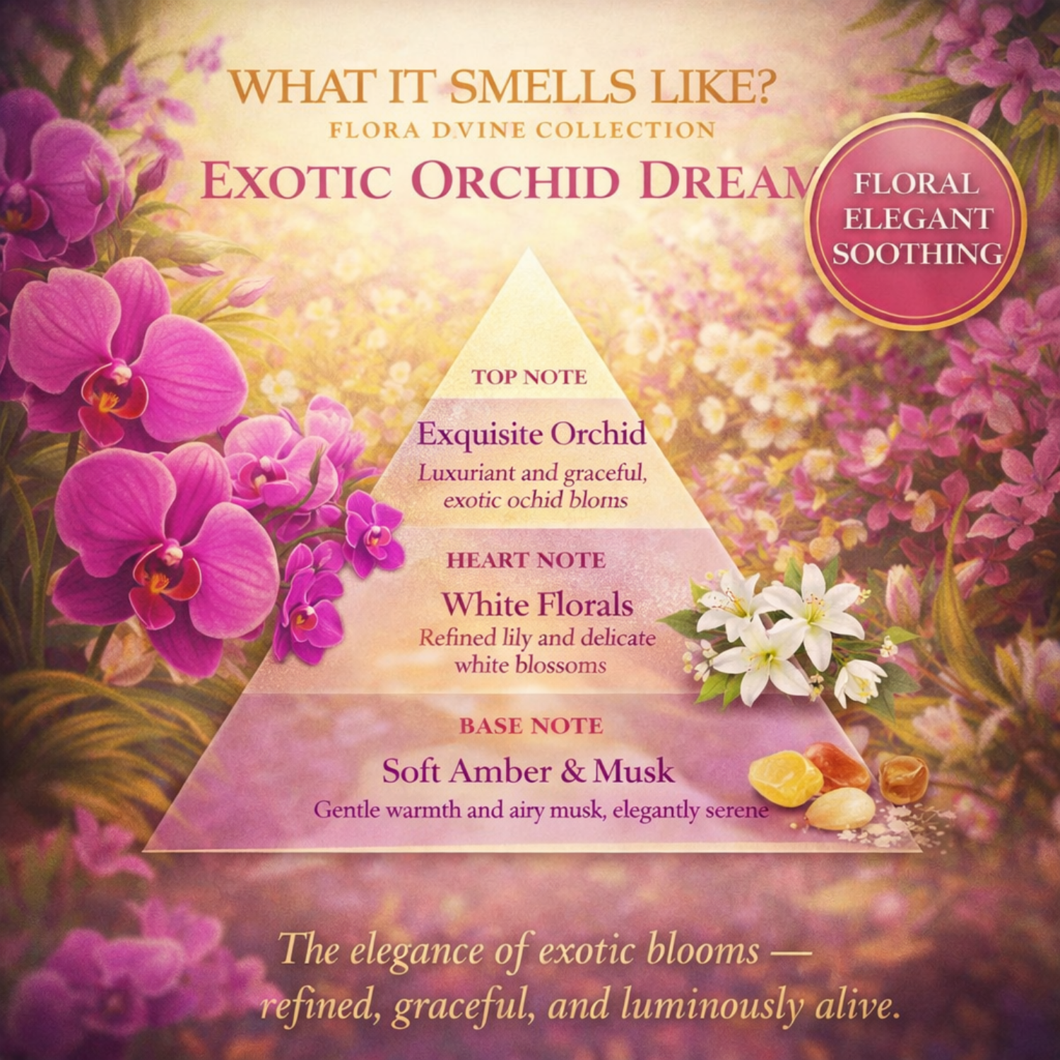 Exotic Orchid Dream Car Perfume Spray | 50ml