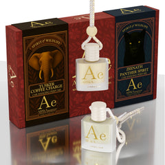 Zeenath Panther Spirit + Tusker Coffee Charge Hanging Car Perfume | 10ml + 10ml