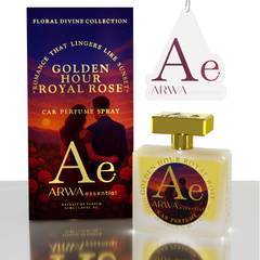 Golden Hour Royal Rose Car Perfume Spray | 50ml