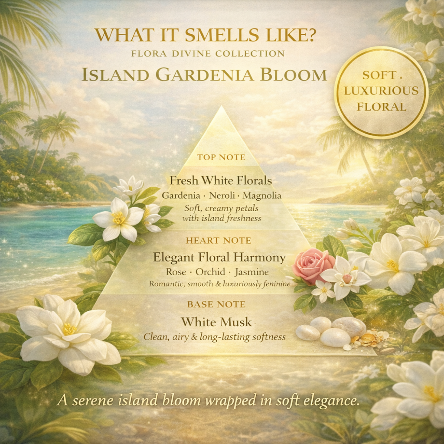 Island Gardenia Bloom Car Perfume Spray | 50ml