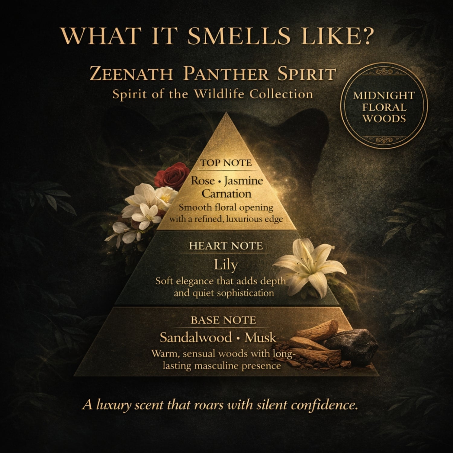 Zeenath Panther Spirit Car Perfume Spray | 50ml