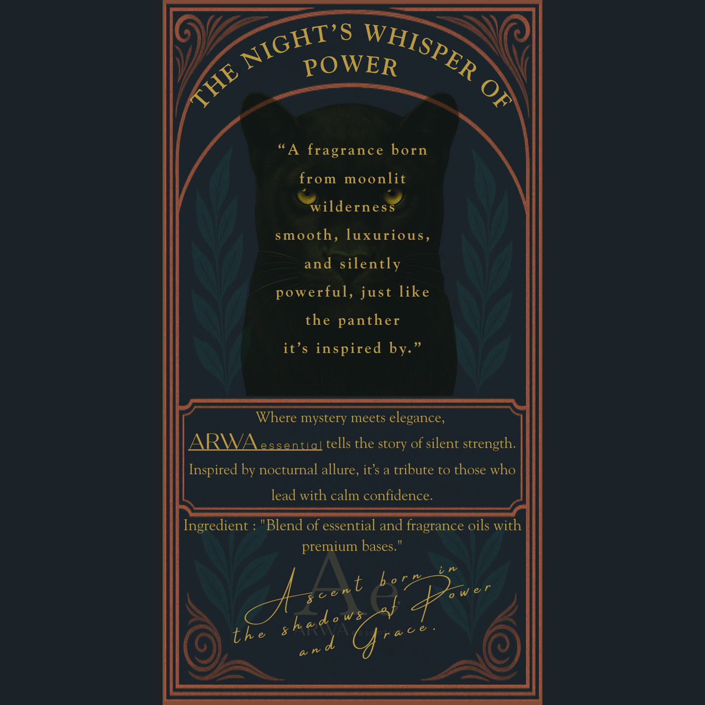 Zeenath Panther Spirit + Roaring Barber Classic