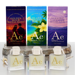 Golden Hour Royal Rose + Island Gardenia Bloom + Evening Lavender Highland Hanging Car Perfume | 10ml Each