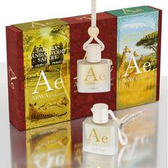 Masai Mara Amber Safari + Tadoba Sandalwood Safari Hanging Car Perfume | 10ml + 10ml