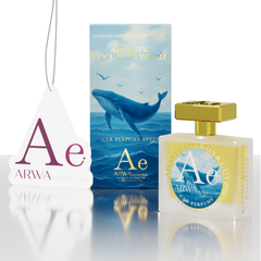 Atlantic Cool Blue Whale Hanging Car Perfume | 10ml