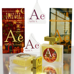 Luxury Lounge Aroma + Festive Luxury Essence Car Perfume Spray | 50ml Each