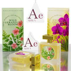 Wild Geranium Bloom + Exotic Orchid Dream Car Perfume Spray | 50ml + 50ml