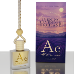 Evening Lavender Highland Hanging Car Perfume | 10ml