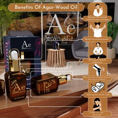 Agarwood(Oud) Essential Oil - Pack of 20ml