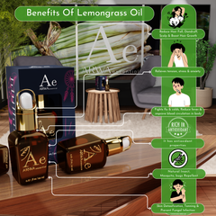 Lemongrass Essential Oil - Pack of 20ml