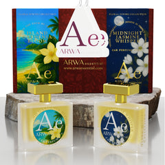 Island Gardenia Bloom + Midnight Jasmine Whisper Car Perfume Spray | 50ml + 50ml