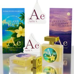 Island Gardenia Bloom + Evening Lavender Highland Car Perfume Spray | 50ml + 50ml