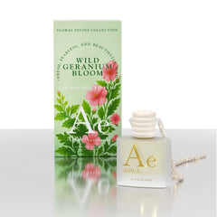Wild Geranium Bloom Hanging Car Perfume | 10ml