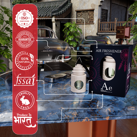 Geranium Essential Oil Car Hanging Perfume