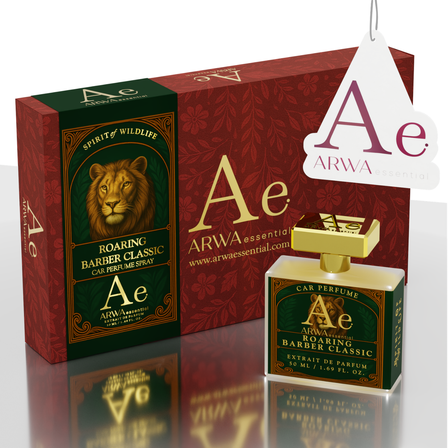 10ml: Tusker Coffee Charge | 50ml: Roaring Barber Classic