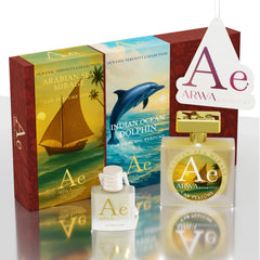 Indian Ocean Dolphin Hanging Car Perfume 10ml + Arabian Sea Mirage Car Perfume Spray 50ml