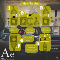 YLang YLang Essential Oil Car Hanging Perfume