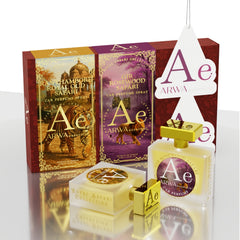 Gir Rosewood Safari + Ranthambore Royal Oud Safari Car Perfume Spray | 50ml Each