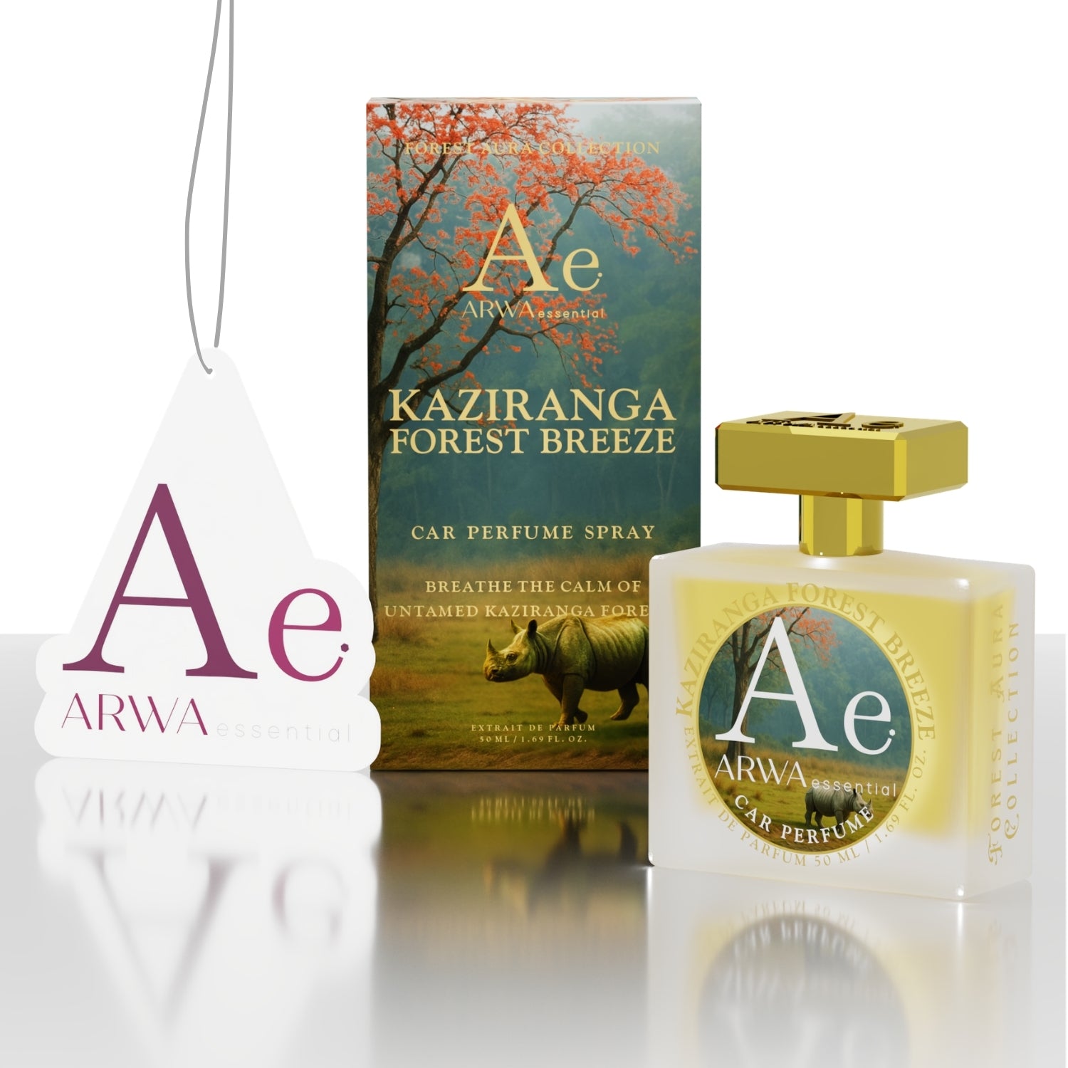 Kaziranga Forest Breeze Car Perfume Spray | 50ml